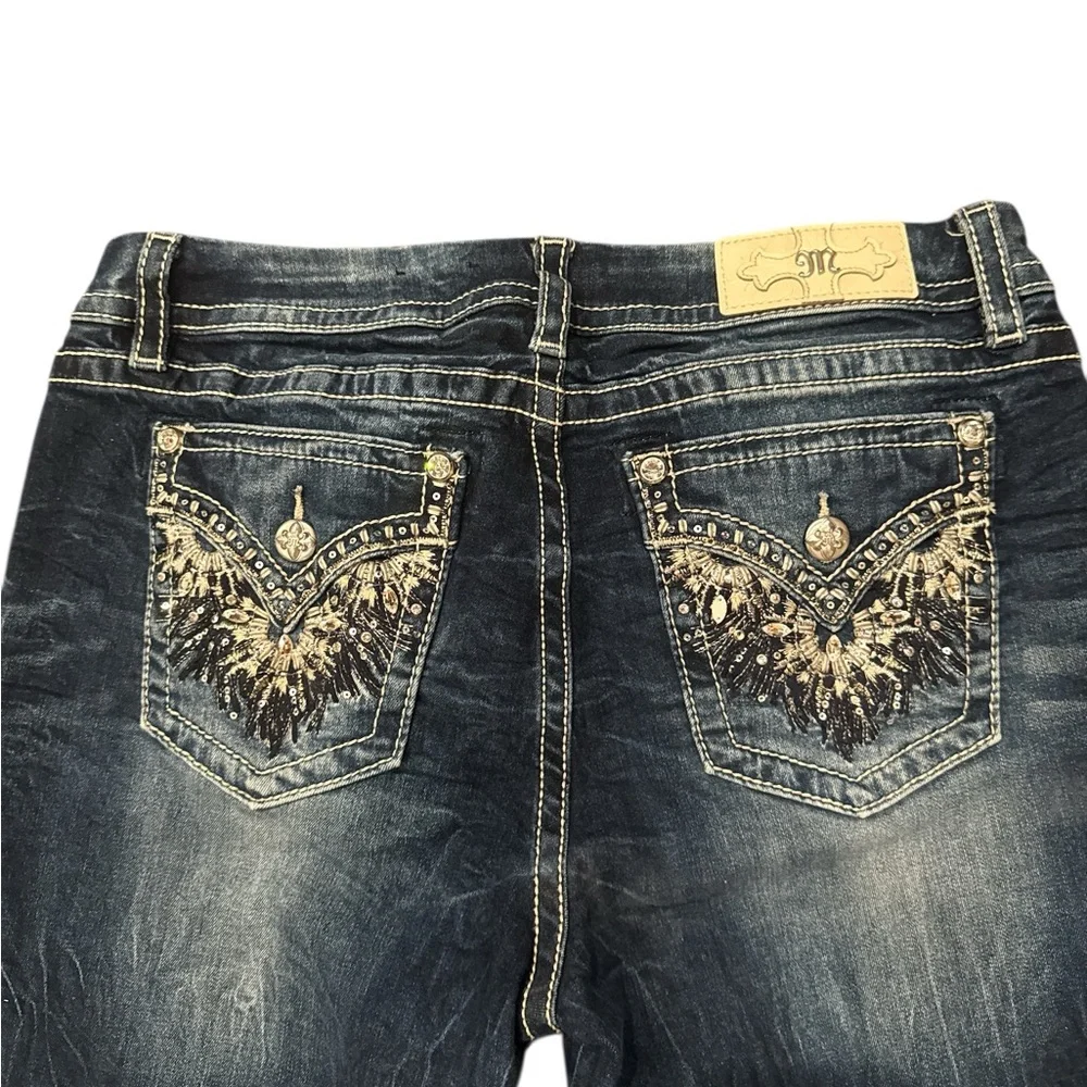 Miss Me Easy Bermuda Denim Shorts - Picture 9 of 10